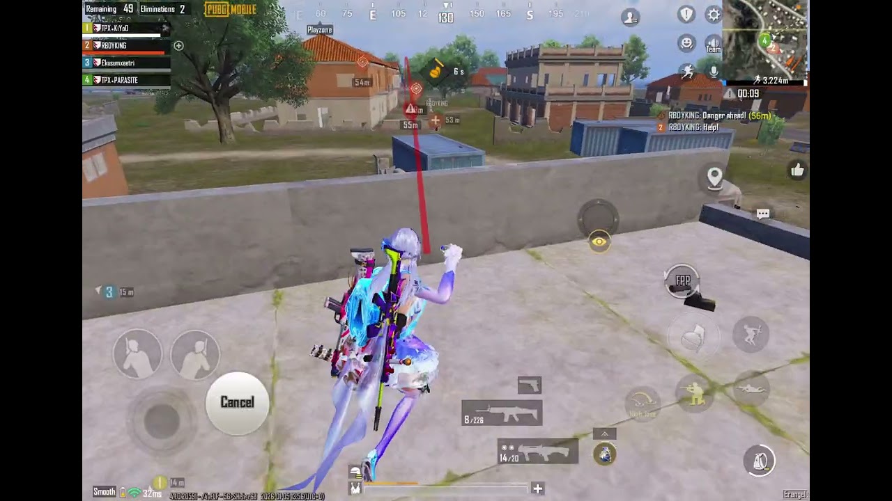 Thumb Gameplay,PUBG mobile ultimate some best shot 🔥 🔥🥵