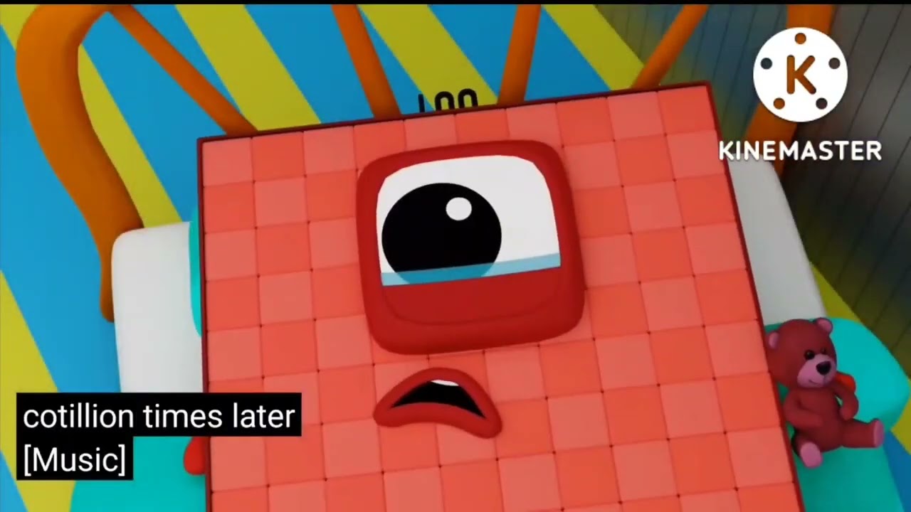 Numberblocks: 100 получает штраф