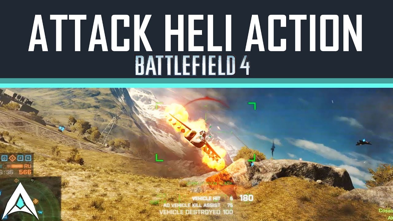 Attack Heli Fun on Golmud Railway - Battlefield 4