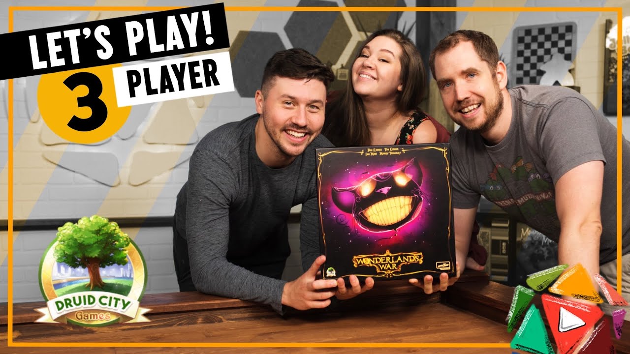 Madness Everywhere!! | Wonderland's War Multi-Cam Board Game Play through | PTG Ep6 Wonderlands War