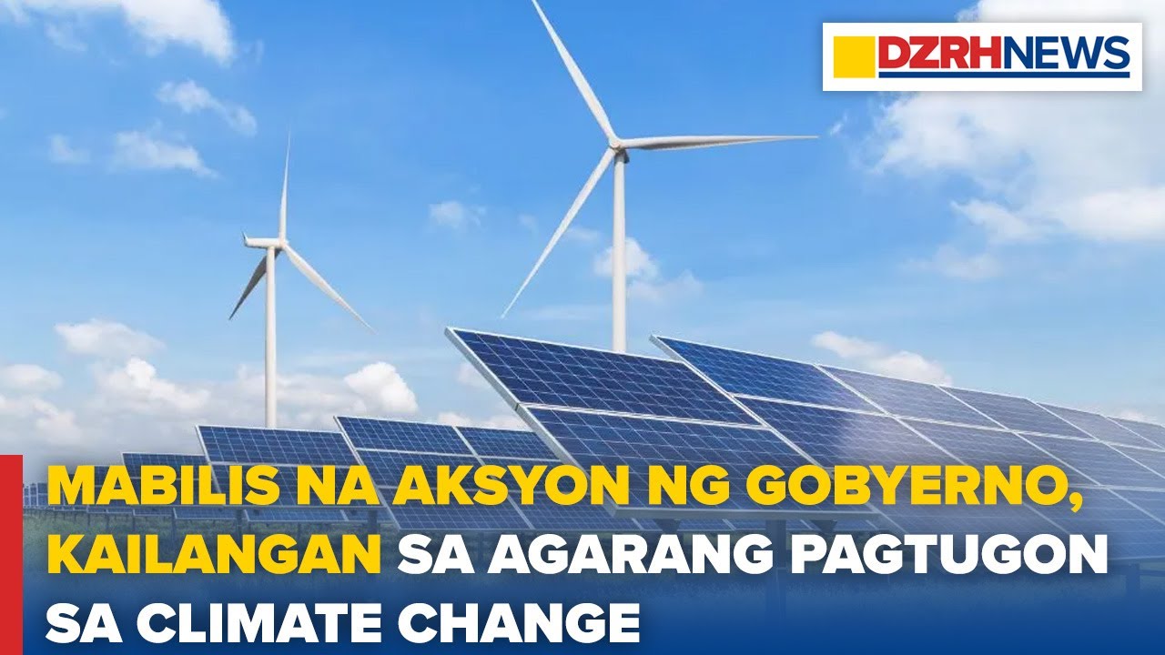 Renewable energy projects, makakatulong sa pagtugon sa climate change – 350 org