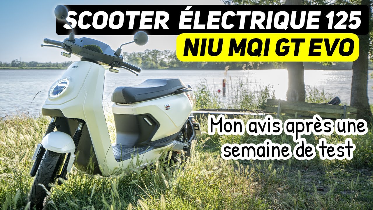 NIU MQI GT Evo - Le meilleur scooter électrique 125cm3 ? Mon avis après une semaine de test complet