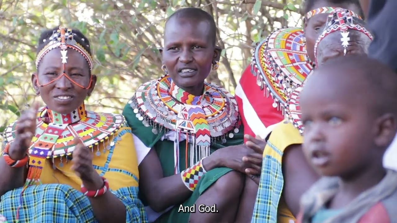 Visiting the village of Laikipia 