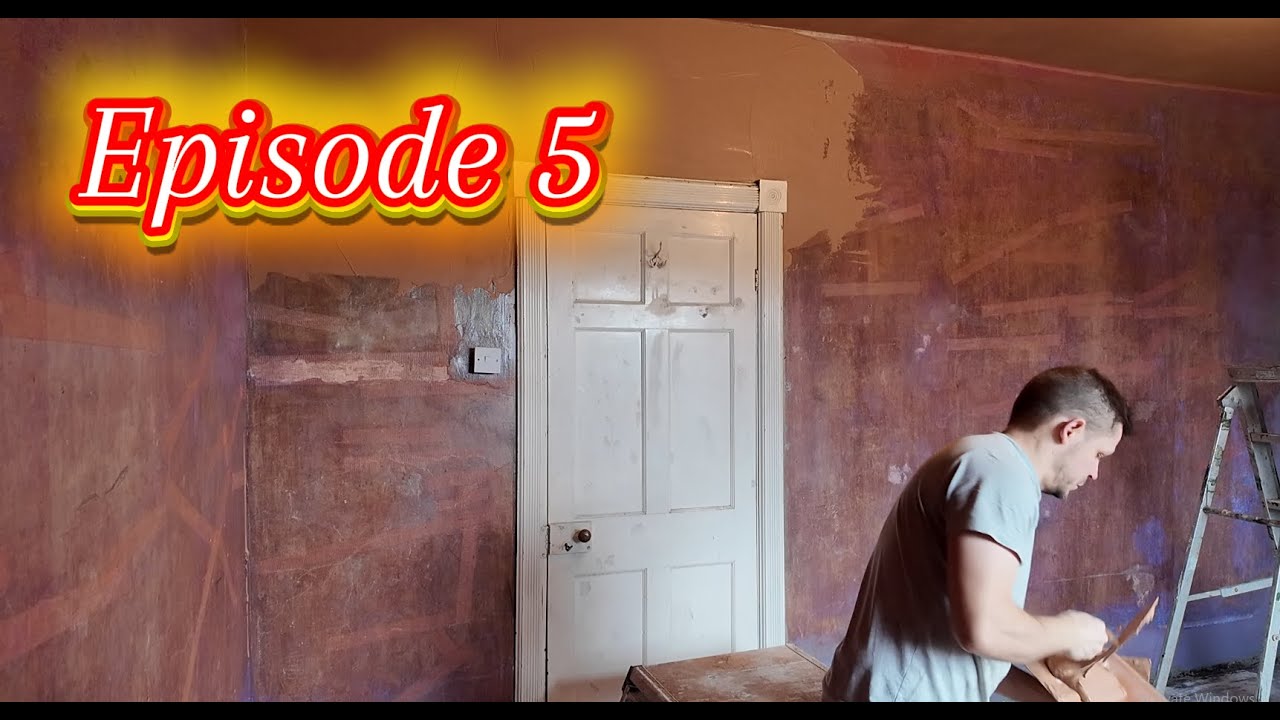 Saving Hawthorn - Episode 5 - Plastering the room.
