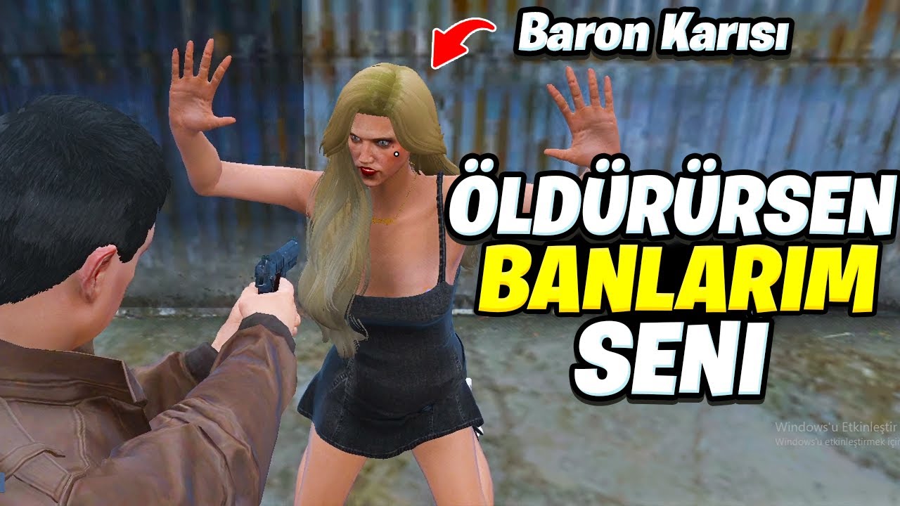 BARON'un KARISINI ÖLDÜRÜP CK ATTIM !! (Fivem Troll)
