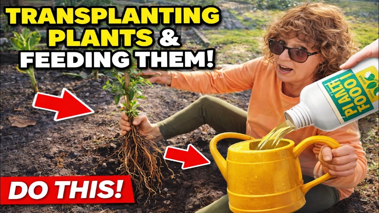 Hard Day in the Backyard! Moving Trees & Giving Them the Food They Need! Backyard Work Vlog!