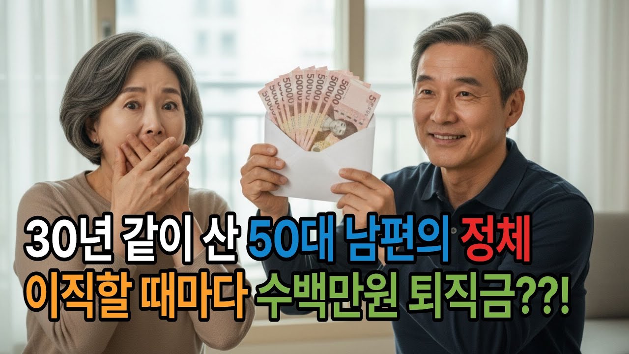 (실화기반) 이직만 하면 퇴직금 수백만원, 30년 믿었던 남편의 충격적 정체 / #실화기반 #인생사연 #시니어오디오북 #시니어드라마 #시니어스토리 #시니어추천
