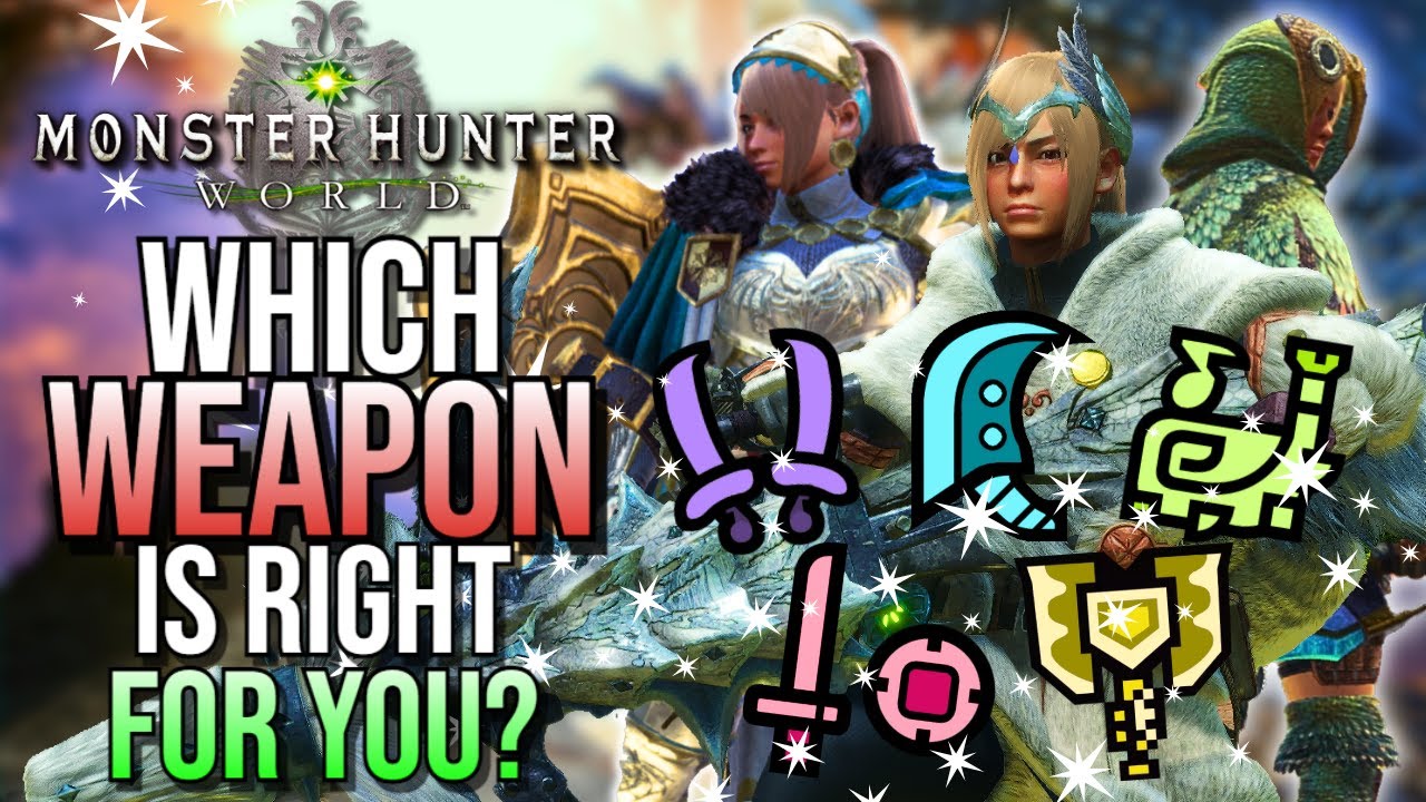 Какое ОРУЖИЕ вам подходит? Обзор всего оружия | Monster Hunter World Weapon Guide 2024