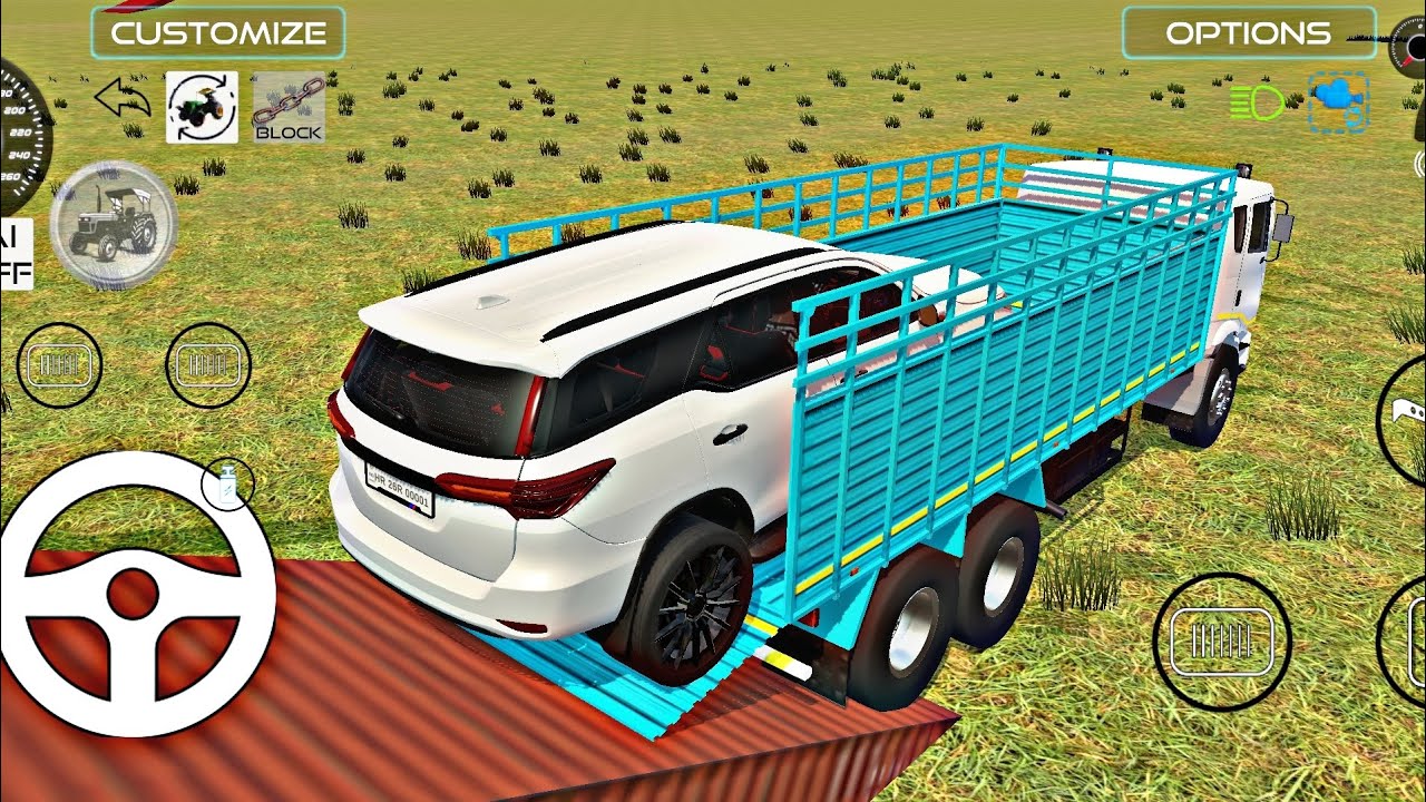 Drive Bullet and car Unloading Stone From Dumper Truck in Game 💥 #truck#bullet350#gaming#dumper#jcb