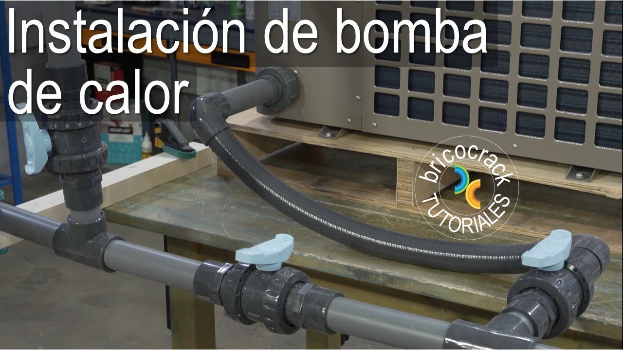 Instalar bomba de calor para el agua de la piscina (Bricocrack)