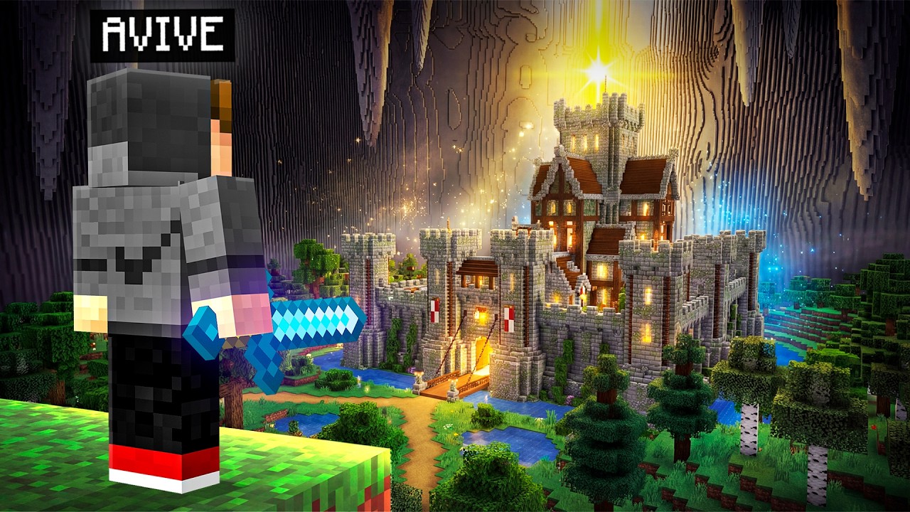 Ich finde die GEHEIME STADT von DANERGY (YouTuber Insel)