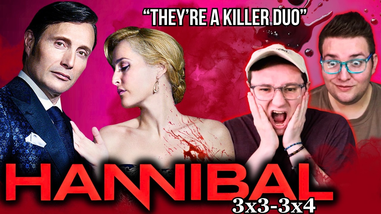 HANNIBAL (3x3 & 3x4) *REACTION* FIRST TIME WATCHING!