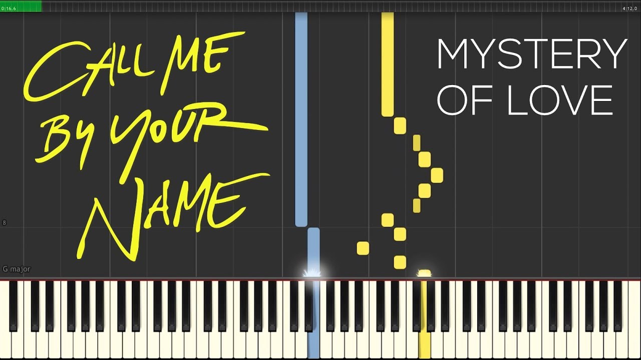 Sufjan Stevens - Mystery of Love (Piano Cover) | Synthesia