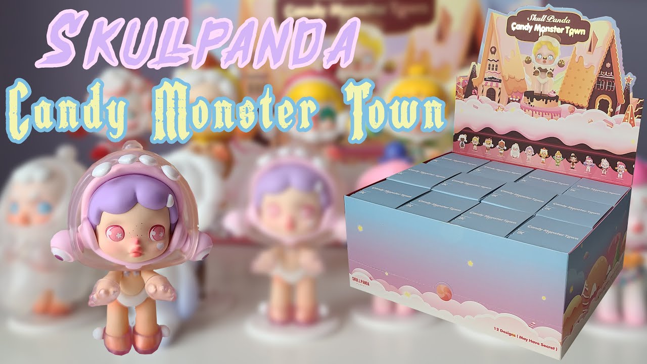 Candy Monster Town by Skullpanda x Popmart (Full Case Unboxing)
