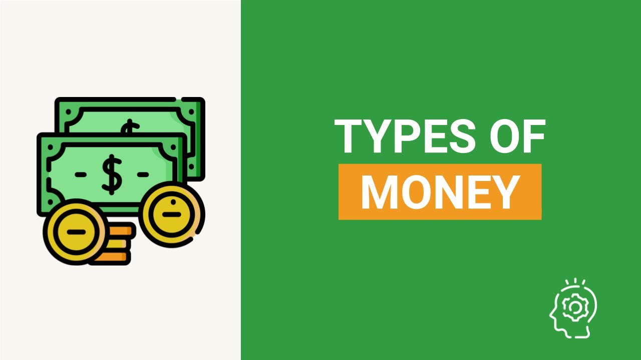 3 types of money - commodity, representative and fiat money
