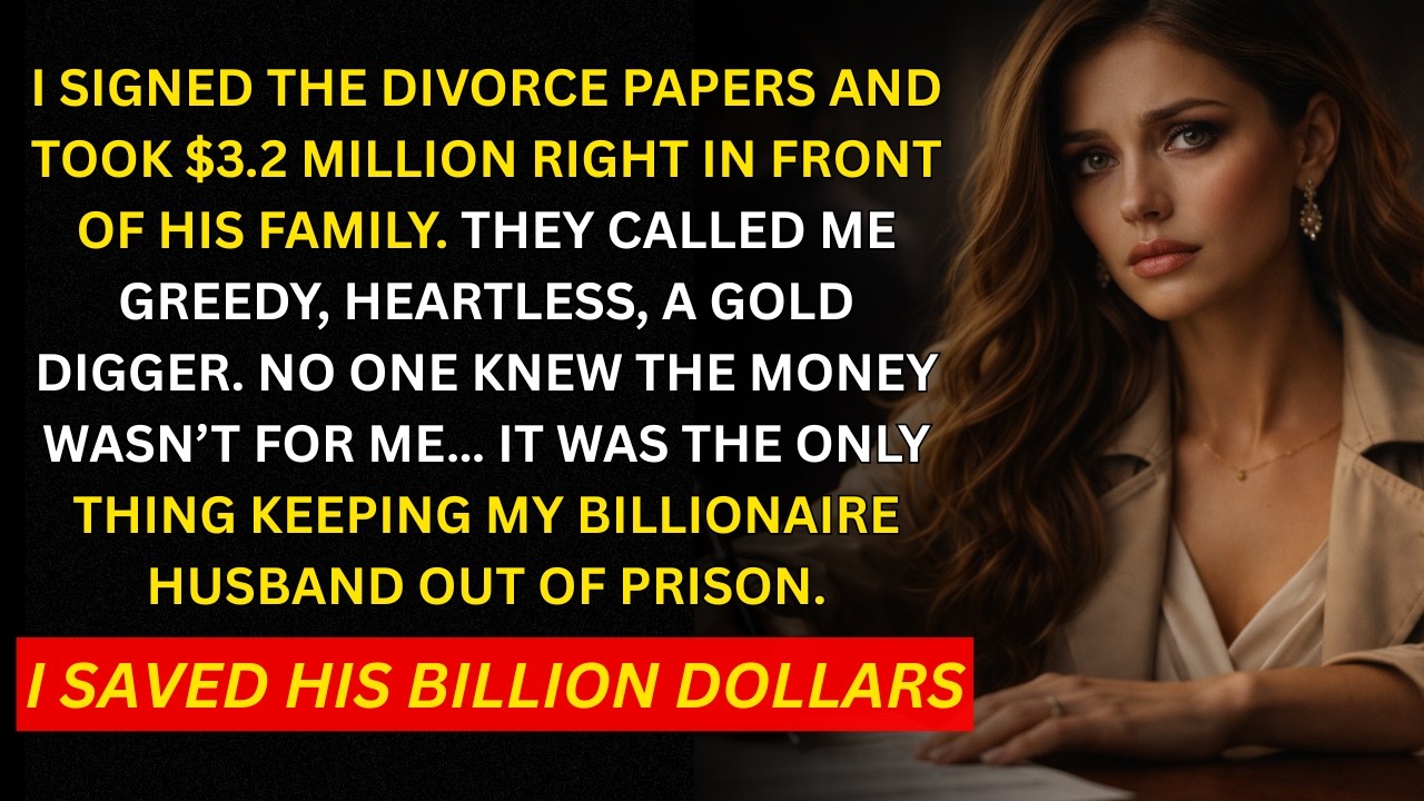 I Stole $3.2 Million From My Billionaire Husband… I Saved Him from Prison