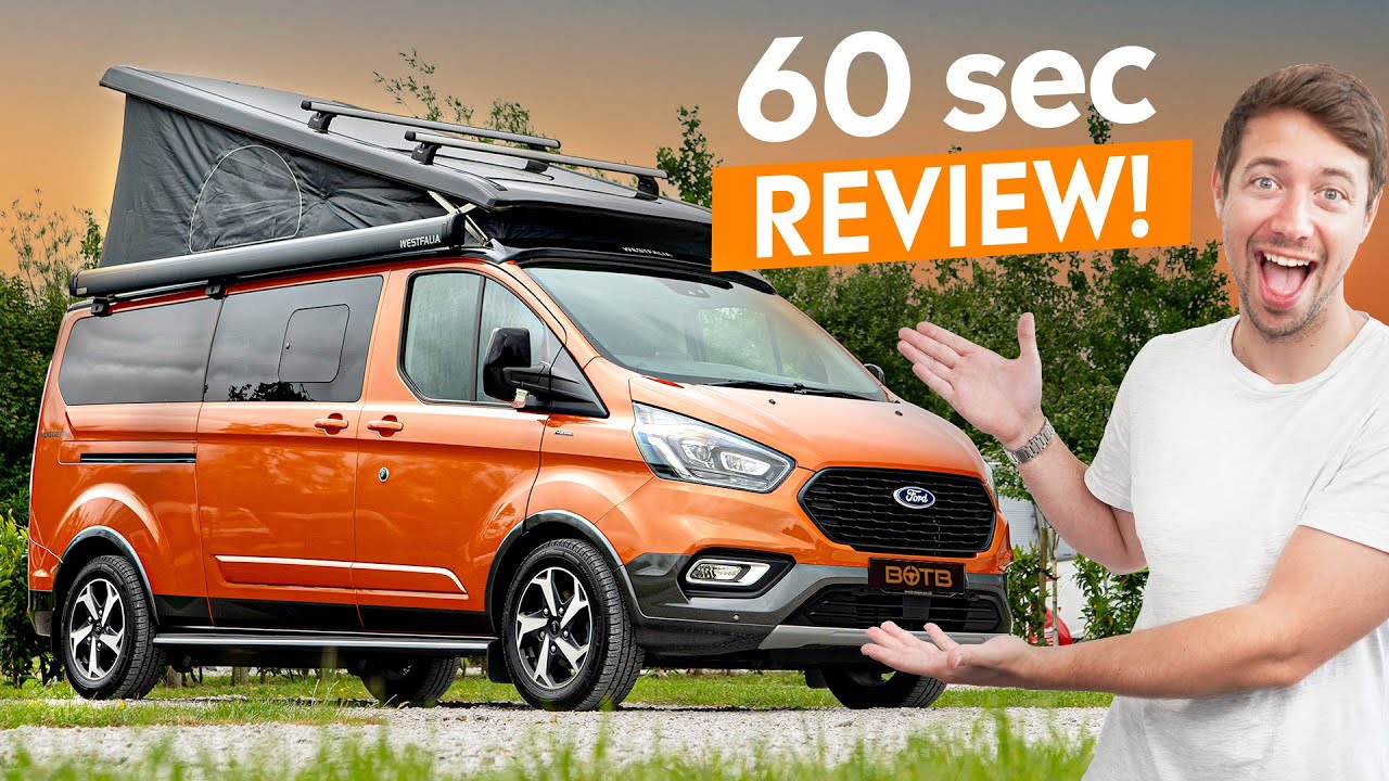 60 Second Review! Ford Nugget Plus Campervan