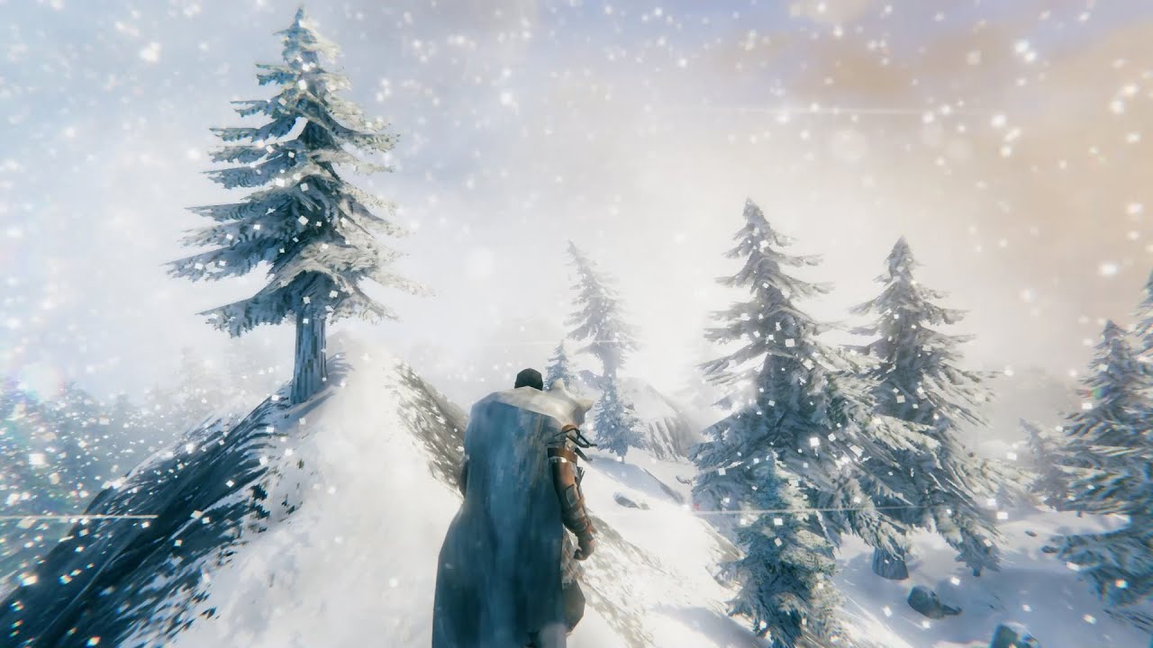 Blizzards of Valheim - Music and Ambience - relax, study, sleep