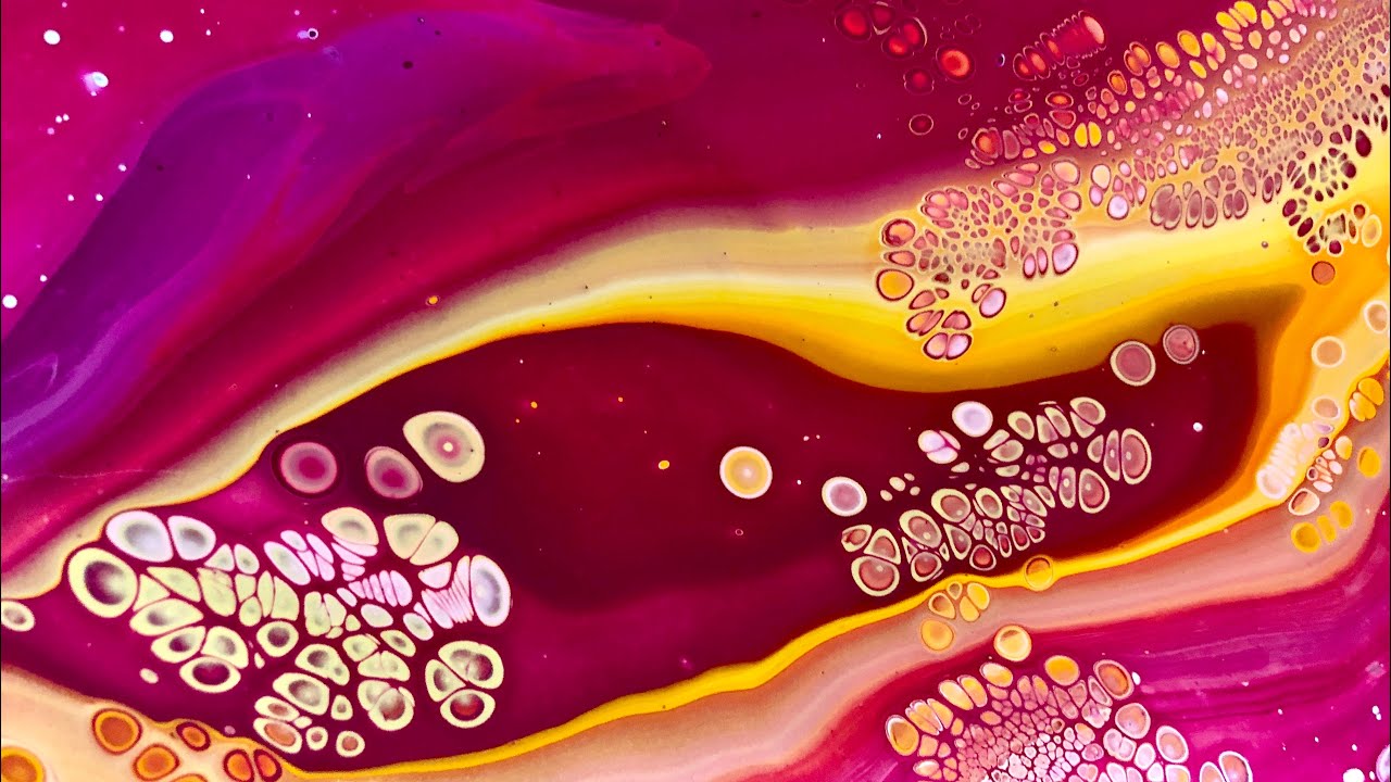 #158. Мой лучший результат!! Жидкая акриловая живопись с Golden Gloss Pouring Medium.