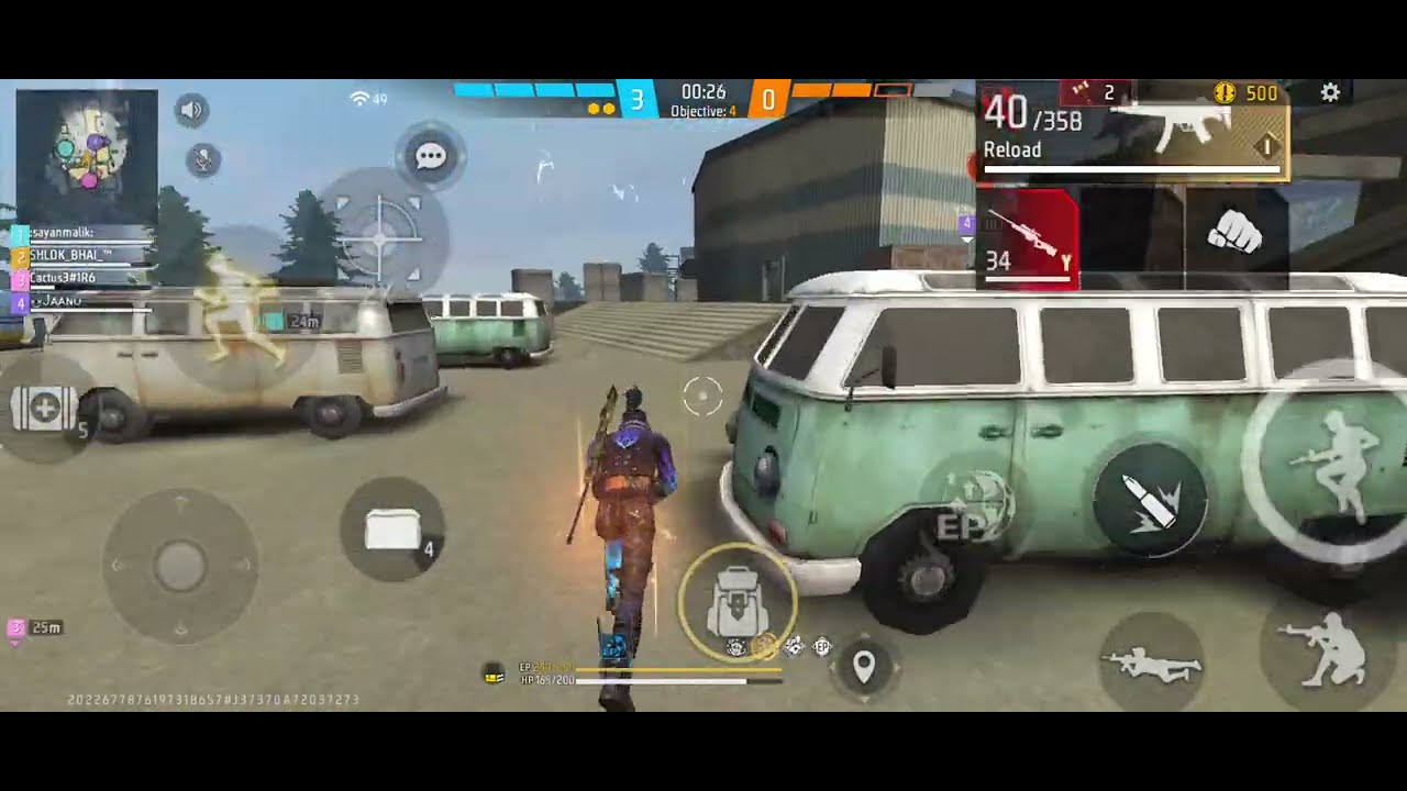 FREE_FIRE_🔥💯 GAMEPLAY _#34😈ll