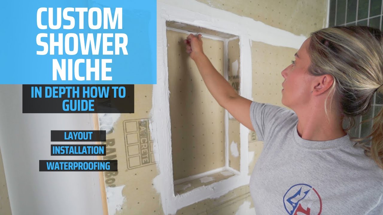 How to Build a Custom Size Shower Niche