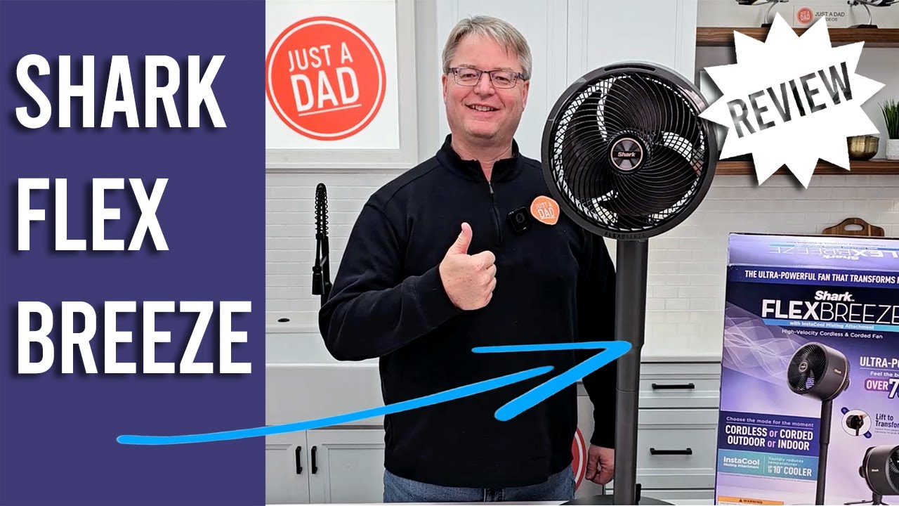 Shark FlexBreeze Pedestal & Tabletop Fan FA222 REVIEW