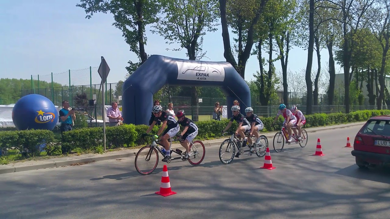 Międzynarodowy Wyścig Tandem&oacute;w - odcinek Bychawa - relacja 1 z 4