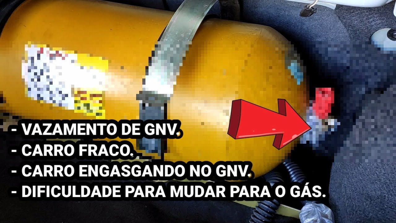 CARRO COM GNV ENGASGANDO, VAZAMENTO DE GNV NA VÁLVULA DO CILINDRO, GNV GERAÇÃO 5 FRACO, FILTRO SUJO.