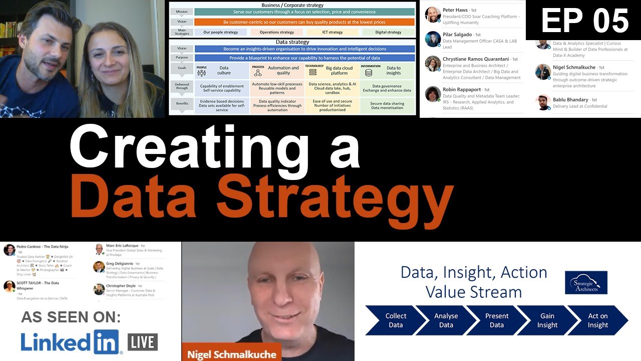 Creating a Data Strategy (Good Data Morning Show Ep 05)