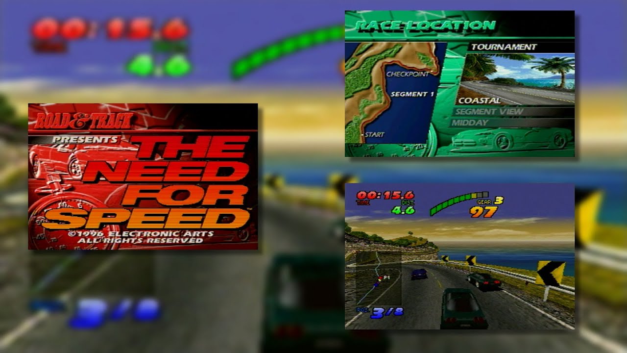 The Need For Speed (Sega Saturn, 1996) - (4) Coastal