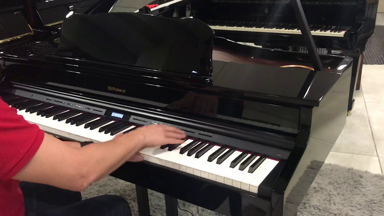 Hino - 35 “Eis que multidão mui grande” | Piano digital Roland GP 607 PE (caudinha) Thiago Peres