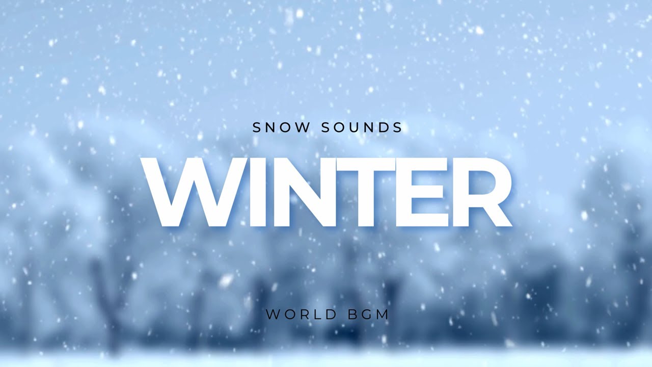 ❄️Walking in Snowfall ASMR(7hours)❄️ | Pure Snow Sounds for Relaxation, Reading, and Focus #asmr