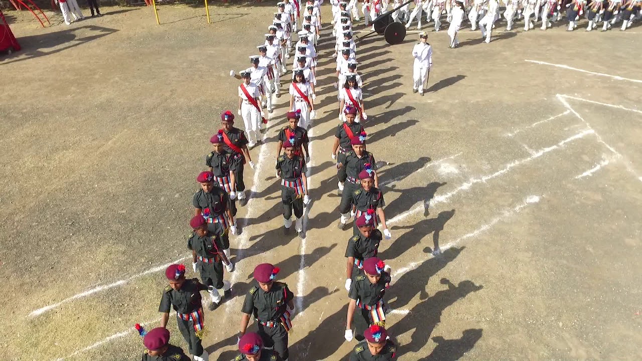 Republic Day Celebration In Maharashtra Public School
