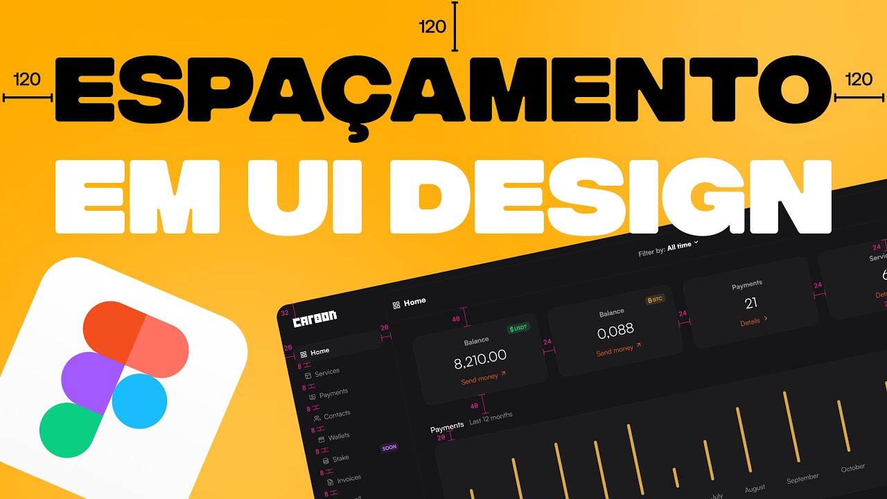 Espaçamento em UI Design