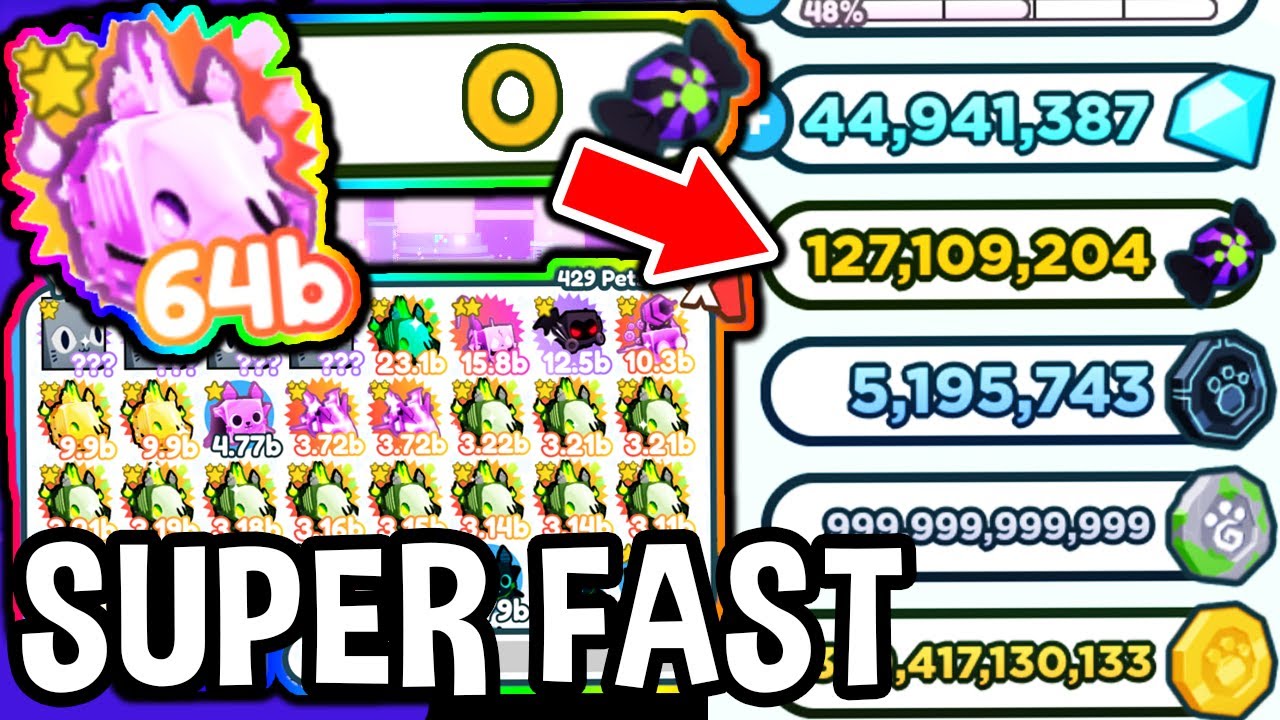 FASTEST CANDY METHOD In Roblox Pet Simulator X