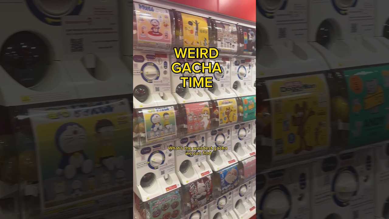 The 6 weirdest gacha! #gachagacha #gachapon