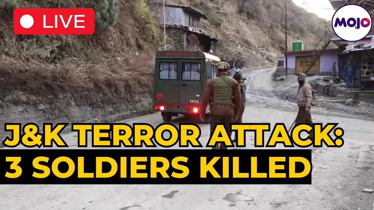 LIVE | Army Vehicle Ambushed By Terrorists At Poonch In J&K