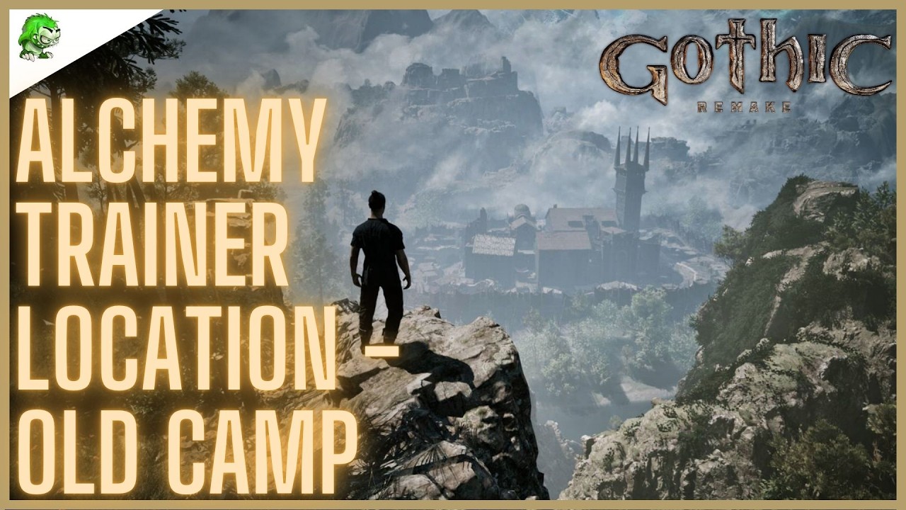 Gothic 1 Remake Alchemy Trainer Location - Old Camp