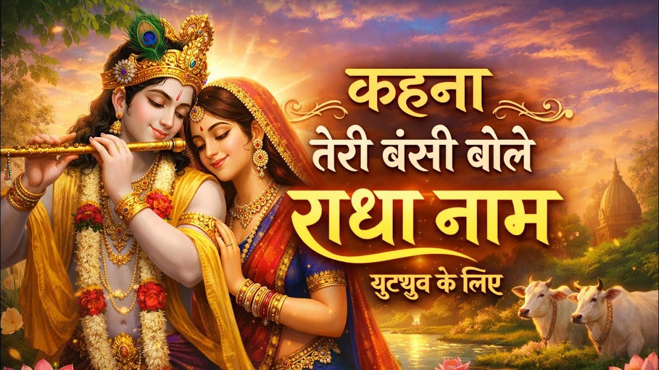 कहना तेरी बंसी बोले राधा नाम 🙏🙏 (Khna teri bansi bole Radha nam)