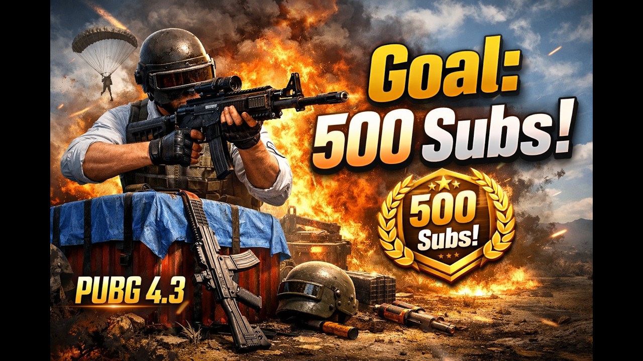 PUBG NEW UPDATE 4.3😊😁 #bgmilive Way to conqueror