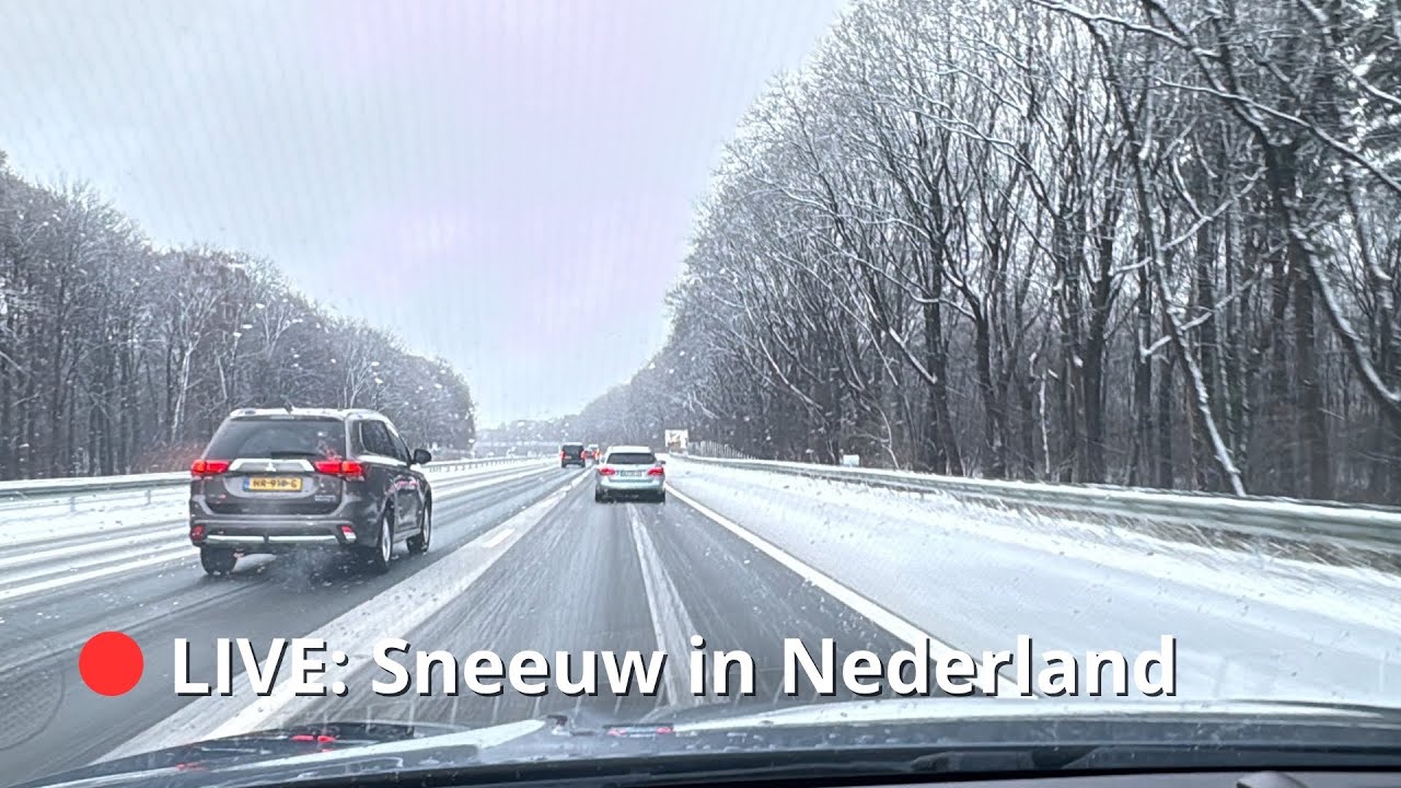 🔴 Live: Sneeuw in Nederland