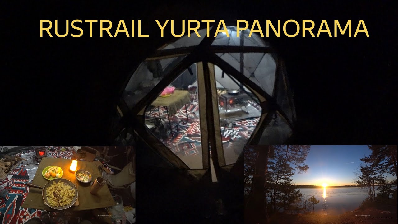 Отдых в палатке RUSTRAIL PANORAMA, сломалась машина на выезде из леса!