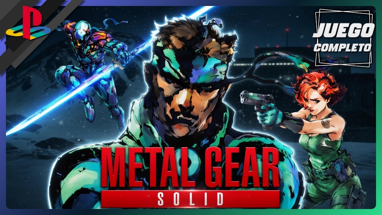 Metal Gear Solid 1 PS1 – Juego Completo Español