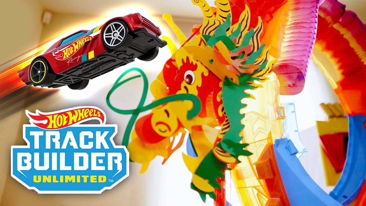 Lunar New Year TRACK HACKS! 🎊 🐉 🧧 | Full Episode | Mack the Track Hacker | Hot Wheels