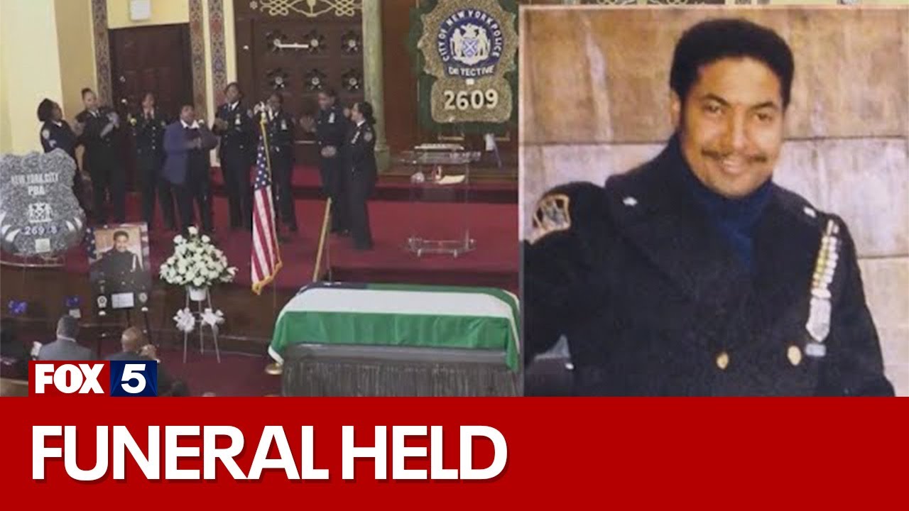 Funeral for NYPD detective Troy Patterson