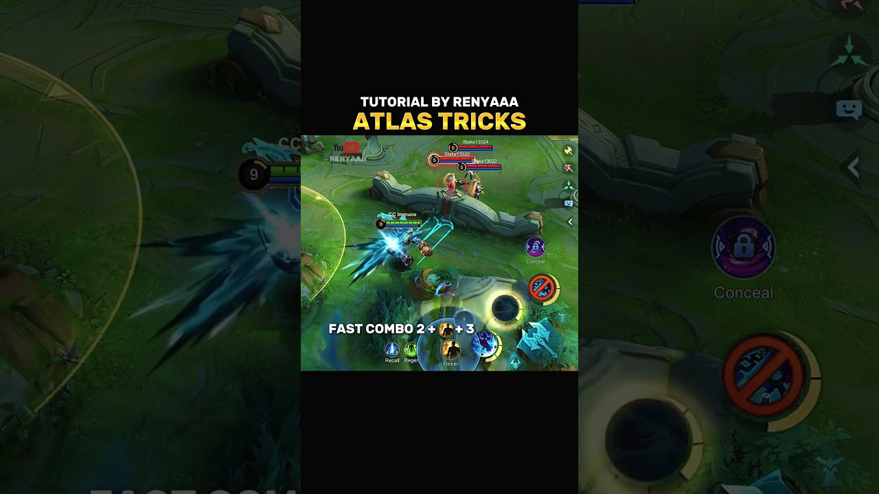 ✅ Atlas Fast Combo Trick Tutorial by Renyaaa