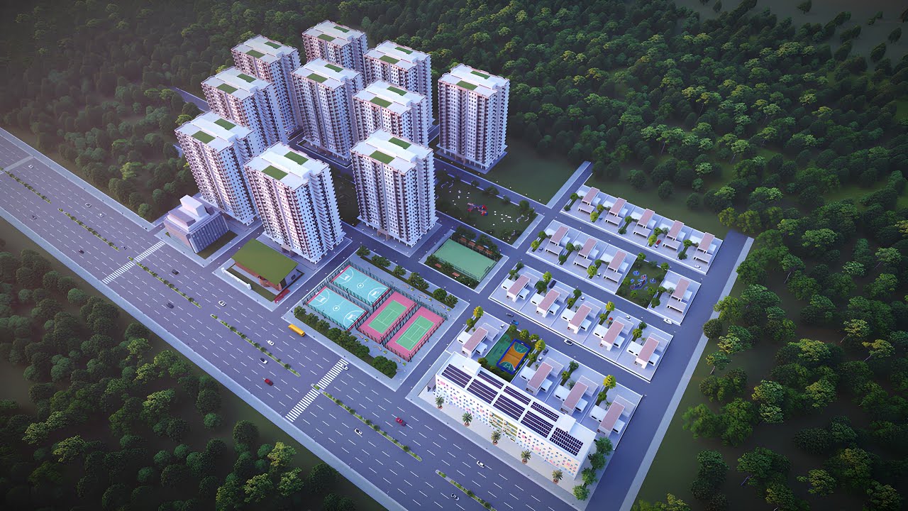 Hibret Amba | Architectural Animation | Andalus Architecture ™