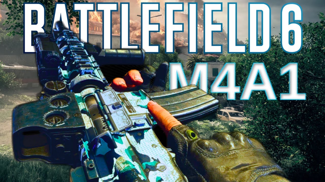 Battlefield 6 M4A1 is a HIP-FIRE MACHINE! (BF6 M4A1 GAMEPLAY)