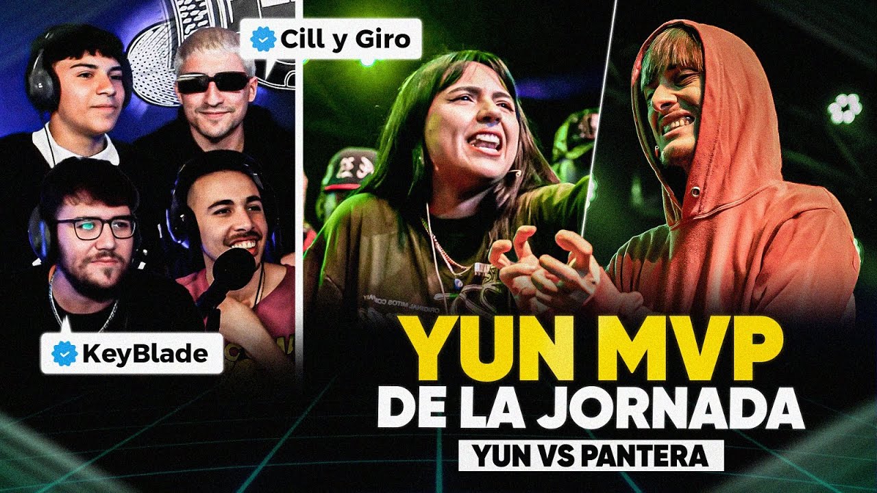 💥CILL, GIRO, KEYBLADE Y NAIKY 😱🤯YUN VS PANTERA - LIGA BAZOOKA DRAFT 3🔥 REACCIÓN🚀