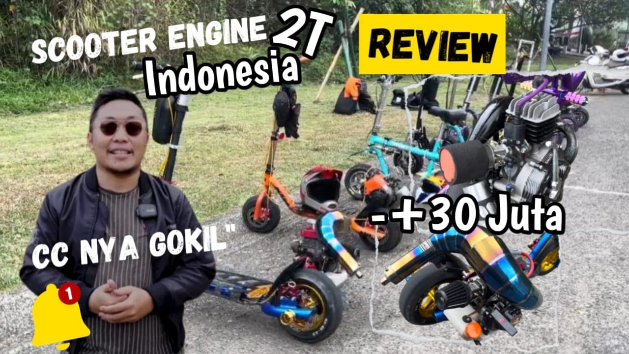 BIKIN SKUTER 2 TAK HABIS 30 JUTAAN! GOPED, GAS GAS, UBER SCOOT INDONESIA